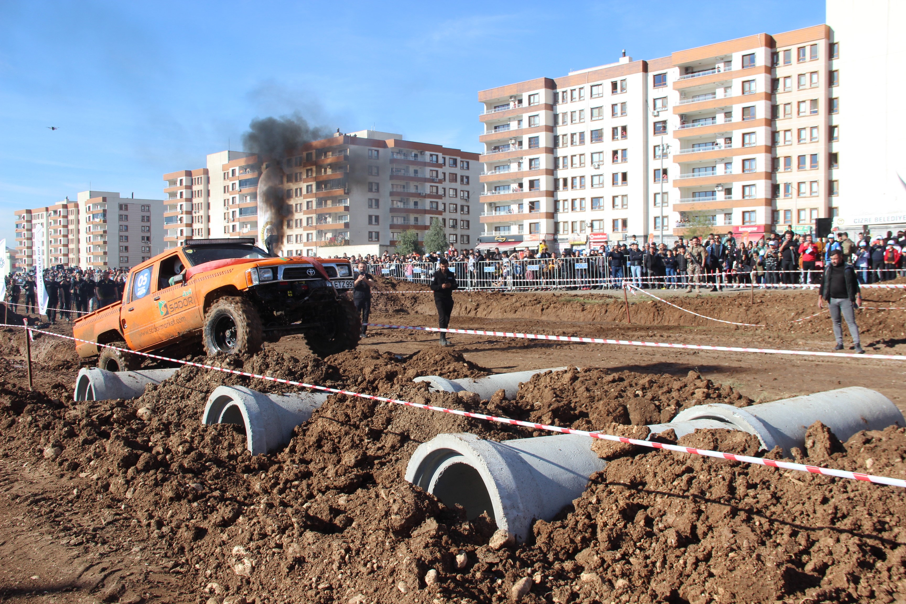 Cizre'de İlk Defa Off-Roda Heyecanı Yaşandı