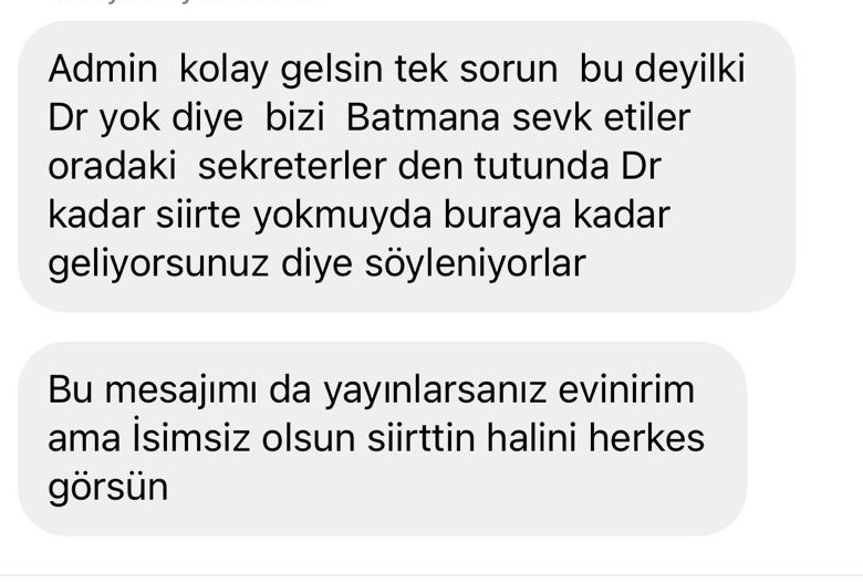 Bina Var Hizmet Yok