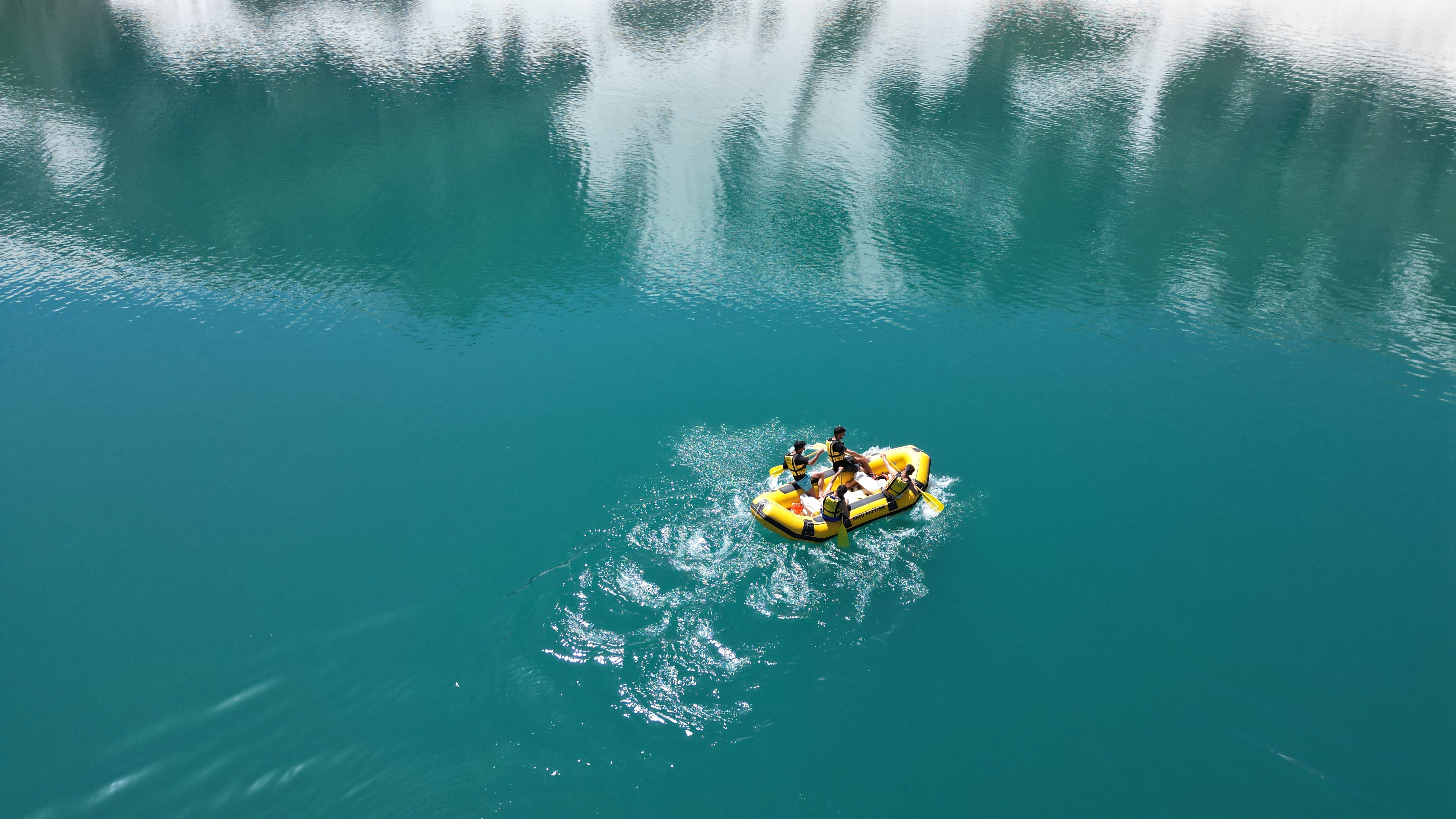 Şırnak’ta Karda Rafting Antrenmanı