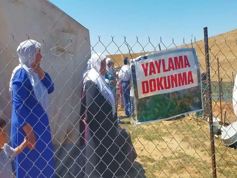 Diyarbakır'da Maden Çalışmasına Karşı Yaylaya Akın Var