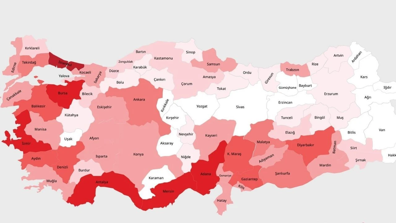 Sıcaktan Bunalan İller Açıklandı!