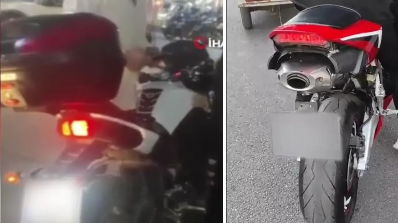 Abartı Egzoz Kullanan Motorculara Ceza Yağıyor